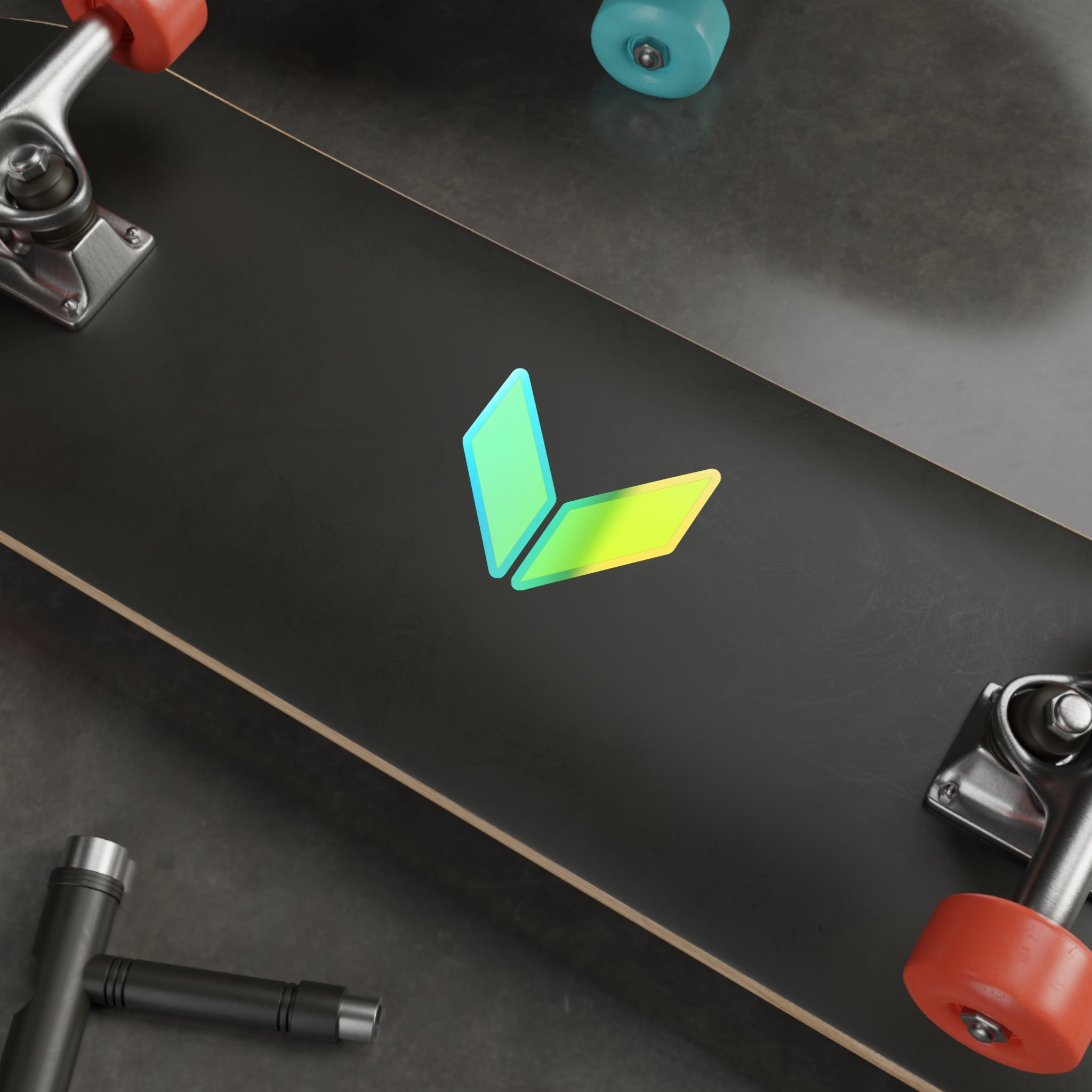 VA Holographic Die-Cut Stickers