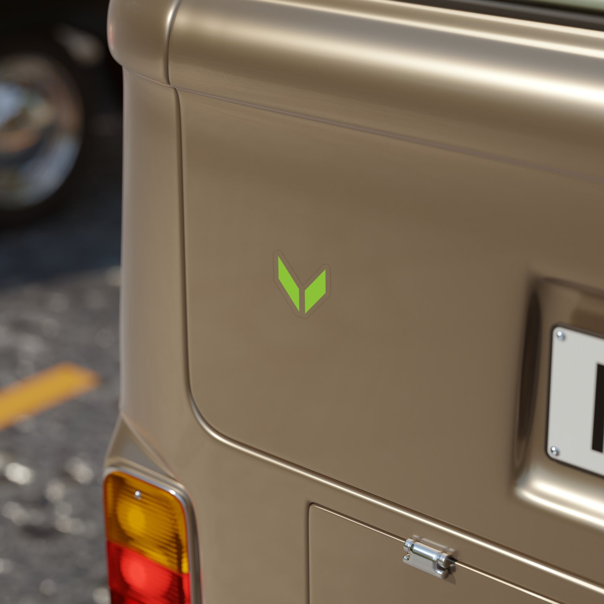 VA Transparent Outdoor Stickers