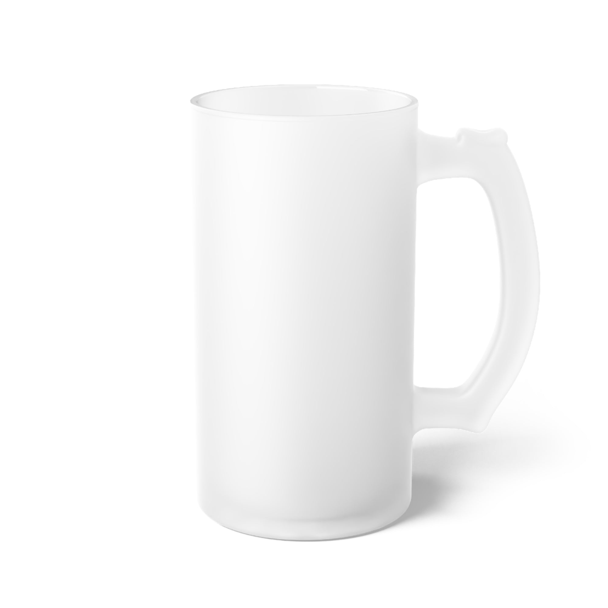 VA Frosted Glass Beer Mug
