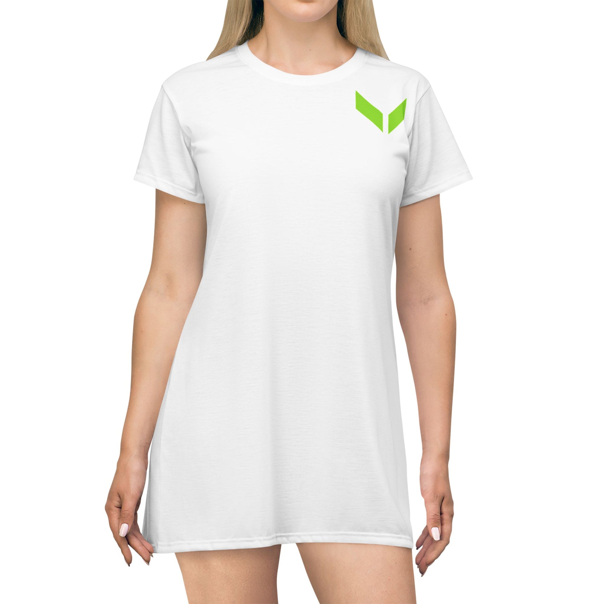 VA Chic Minimalist T-Shirt Dress