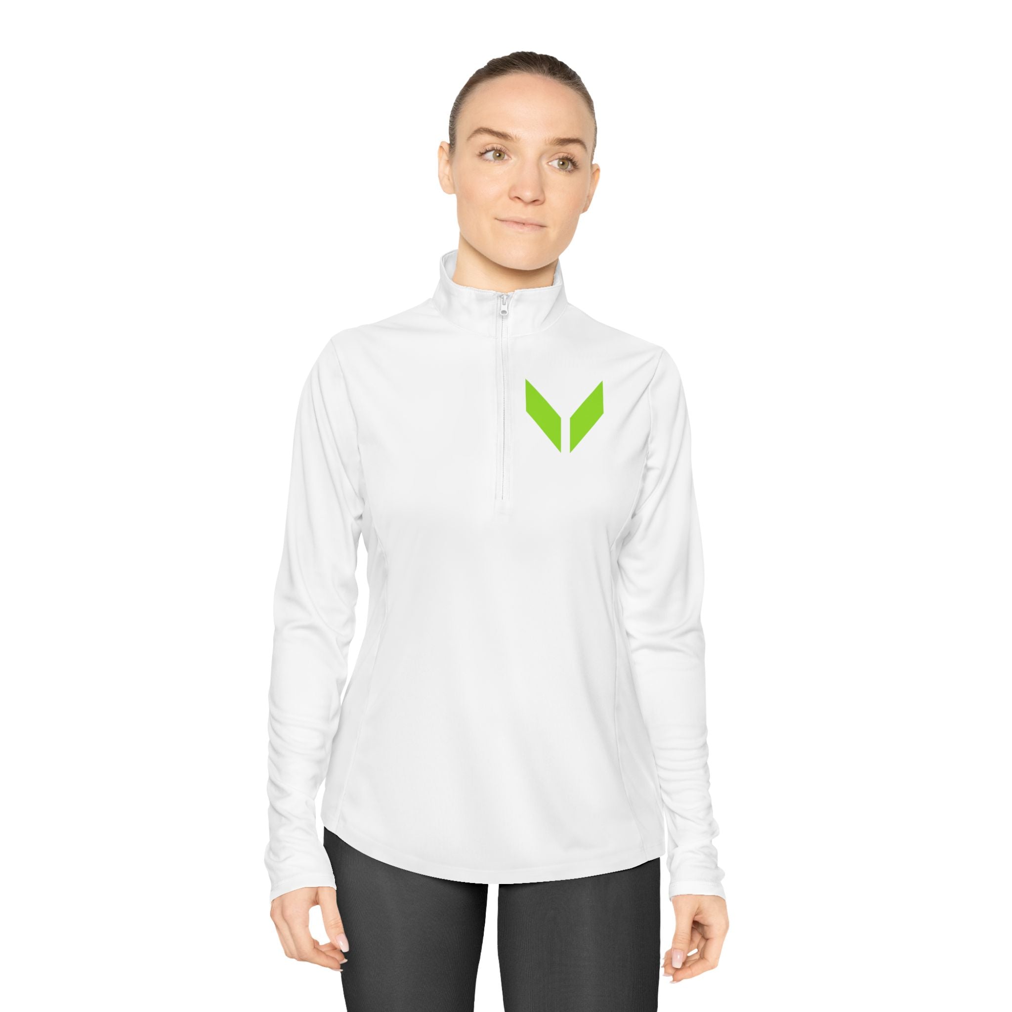 Stylish Ladies Quarter-Zip Pullover