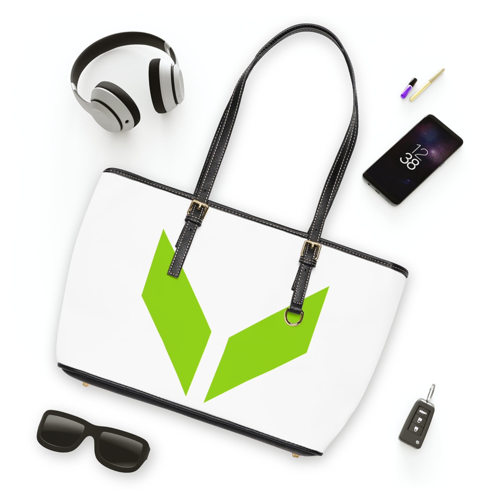 VA Chic PU Leather Shoulder Bag
