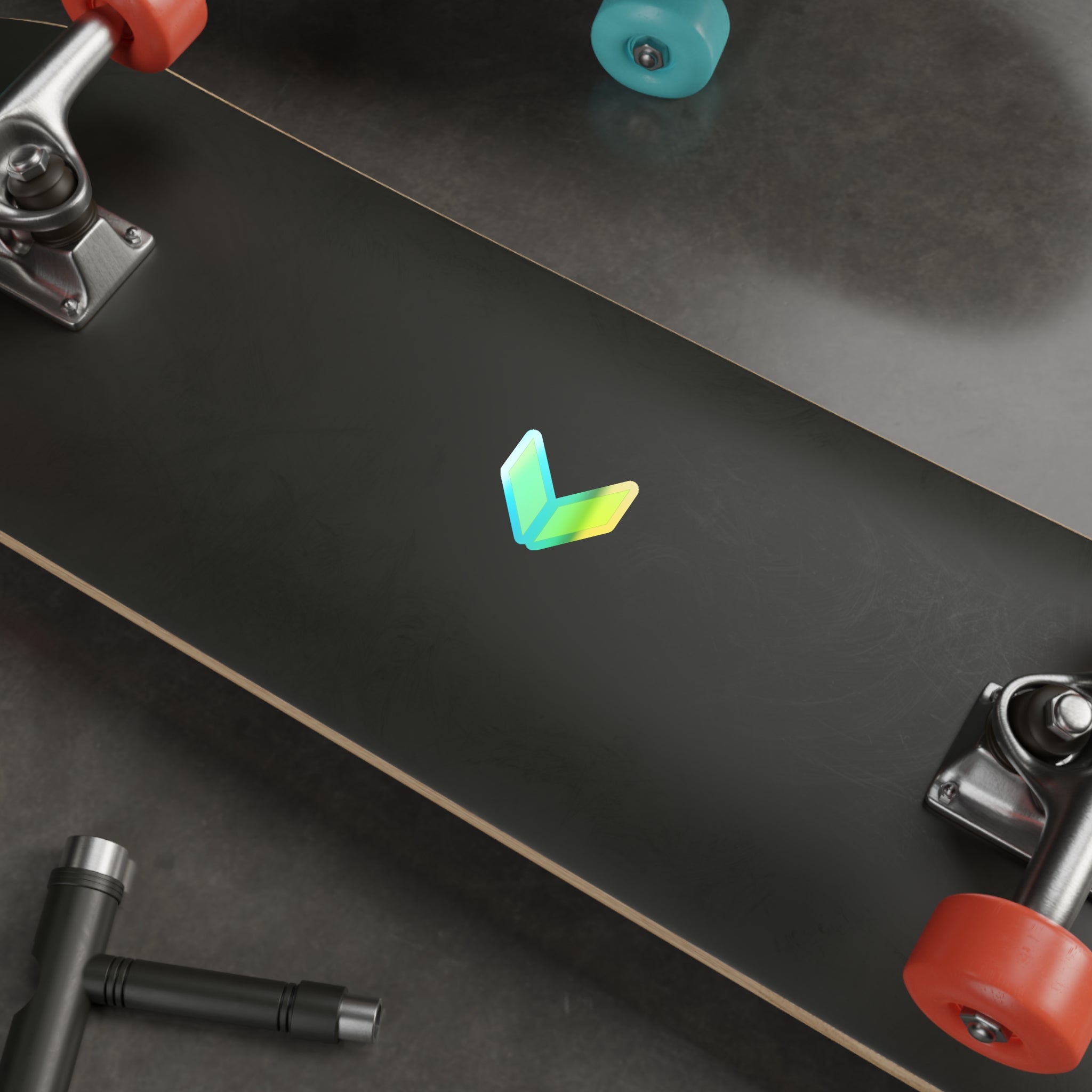 VA Holographic Die-Cut Stickers