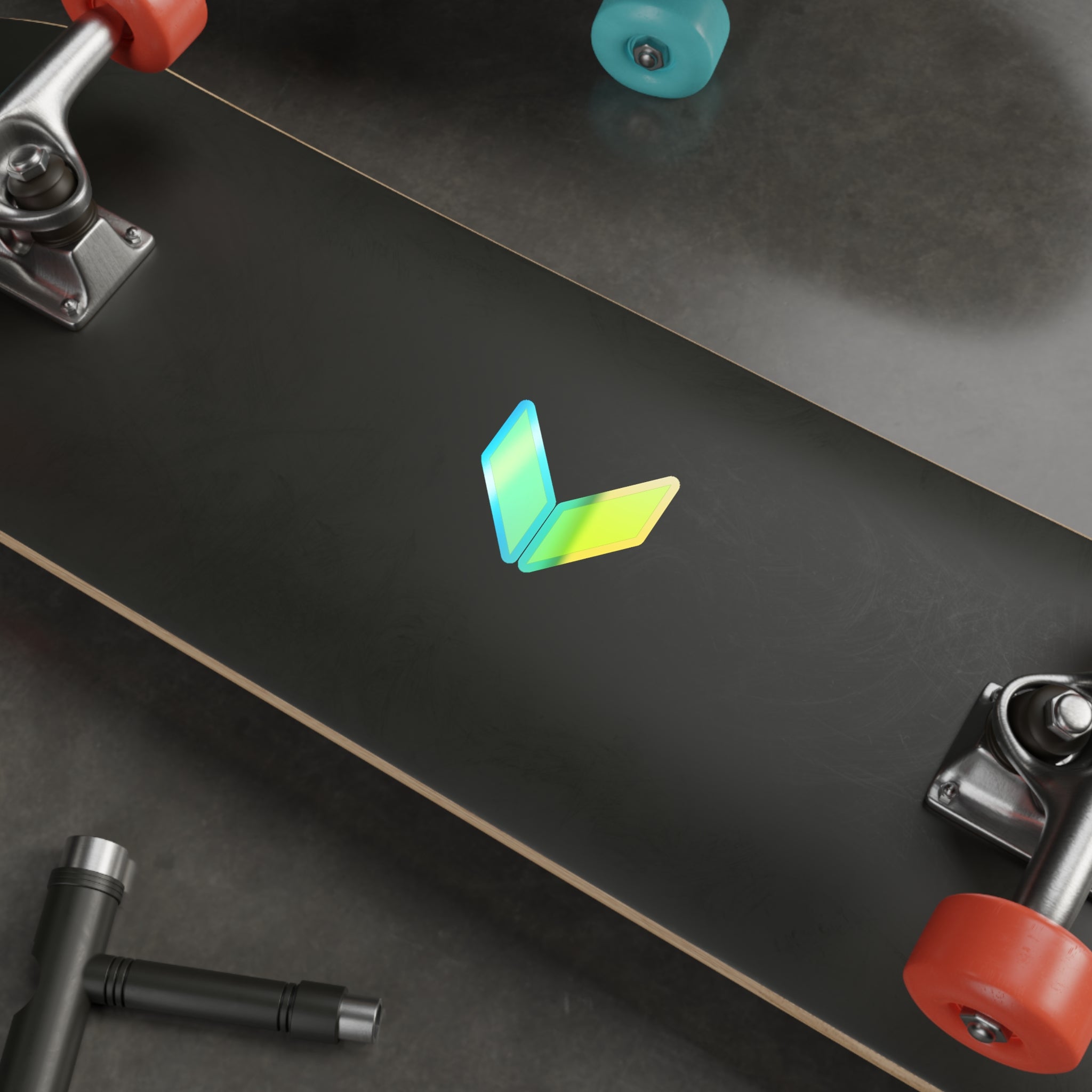 VA Holographic Die-Cut Stickers