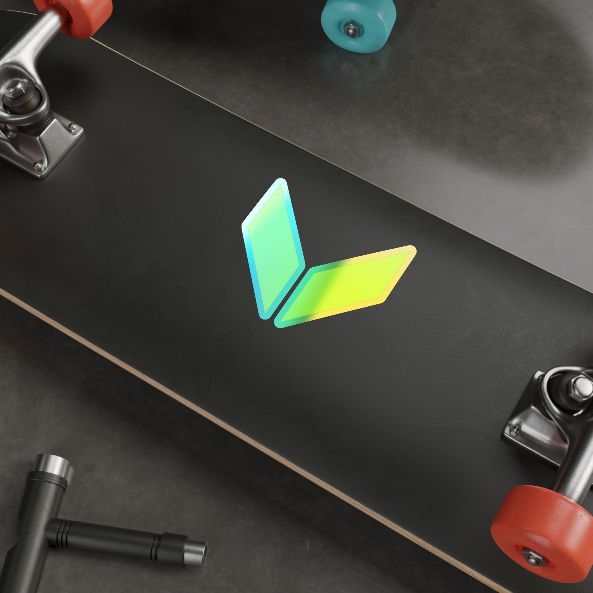 VA Holographic Die-Cut Stickers