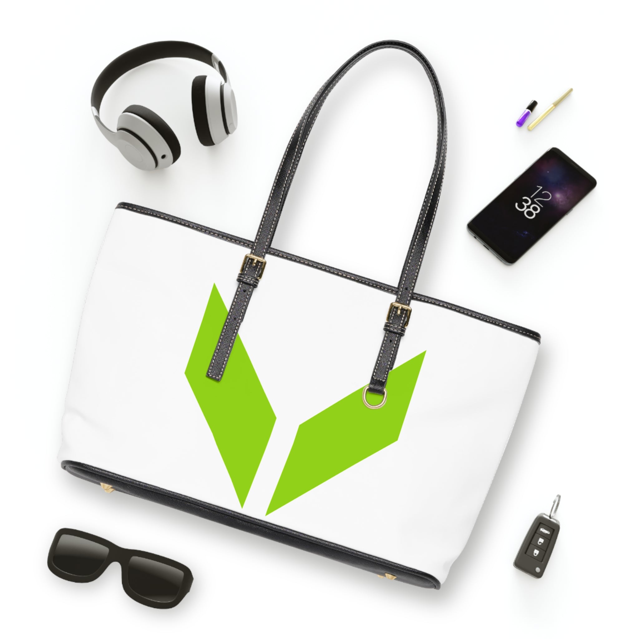 VA Chic PU Leather Shoulder Bag