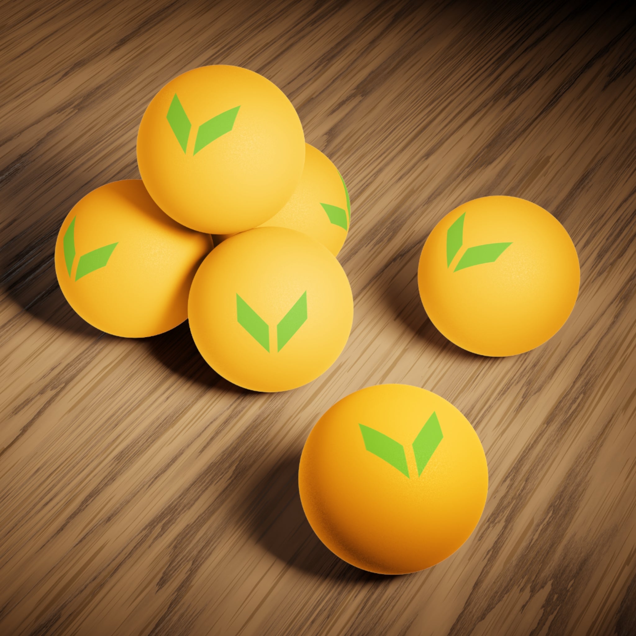 VA Ping Pong Balls, 6-Pack