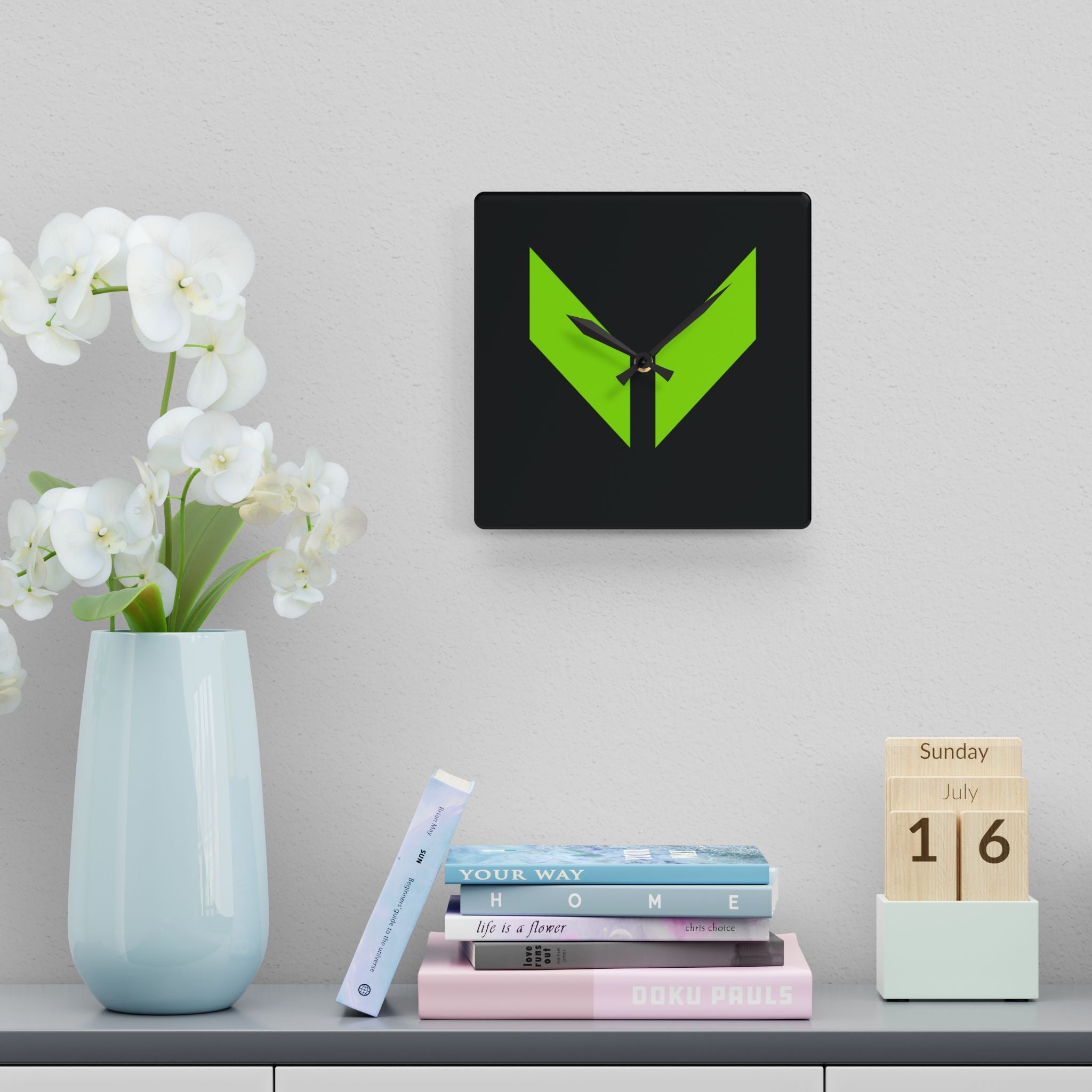 Vaughan Acrylic Wall Clock