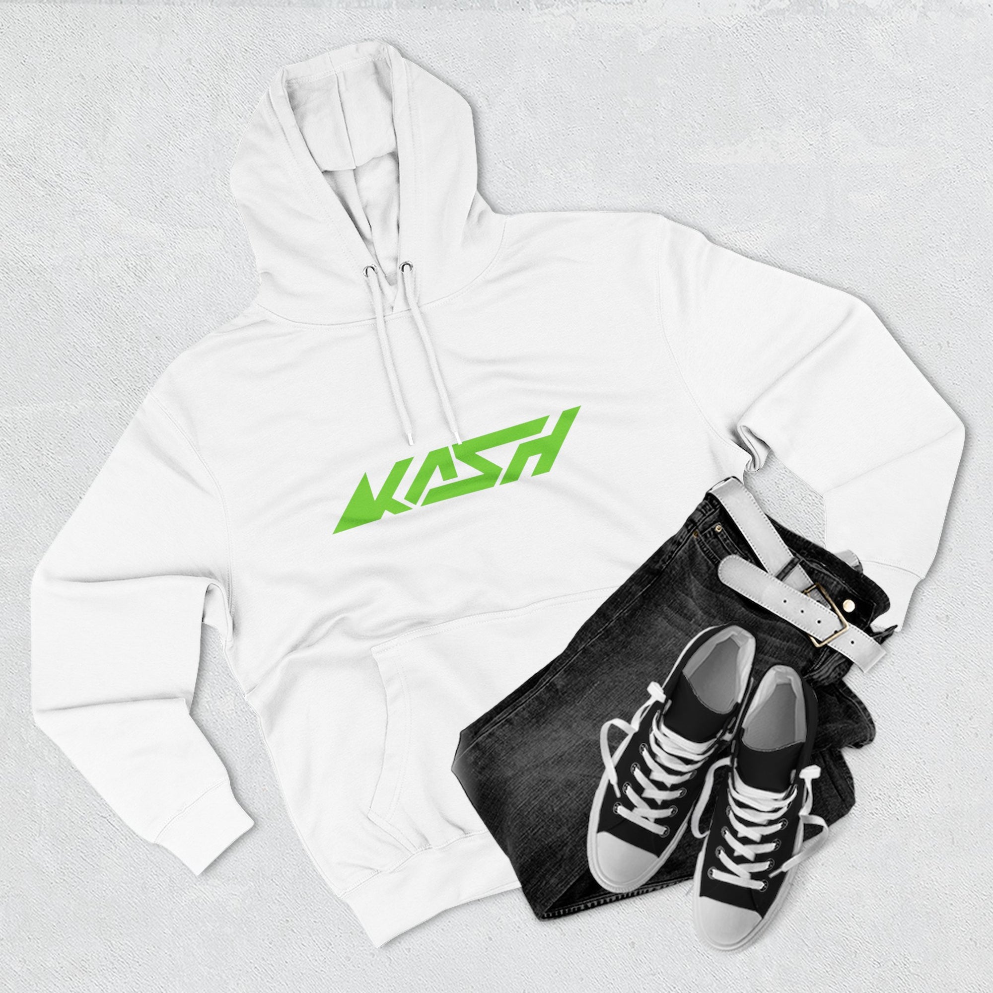 KASH Three-Panel Fleece Hoodie