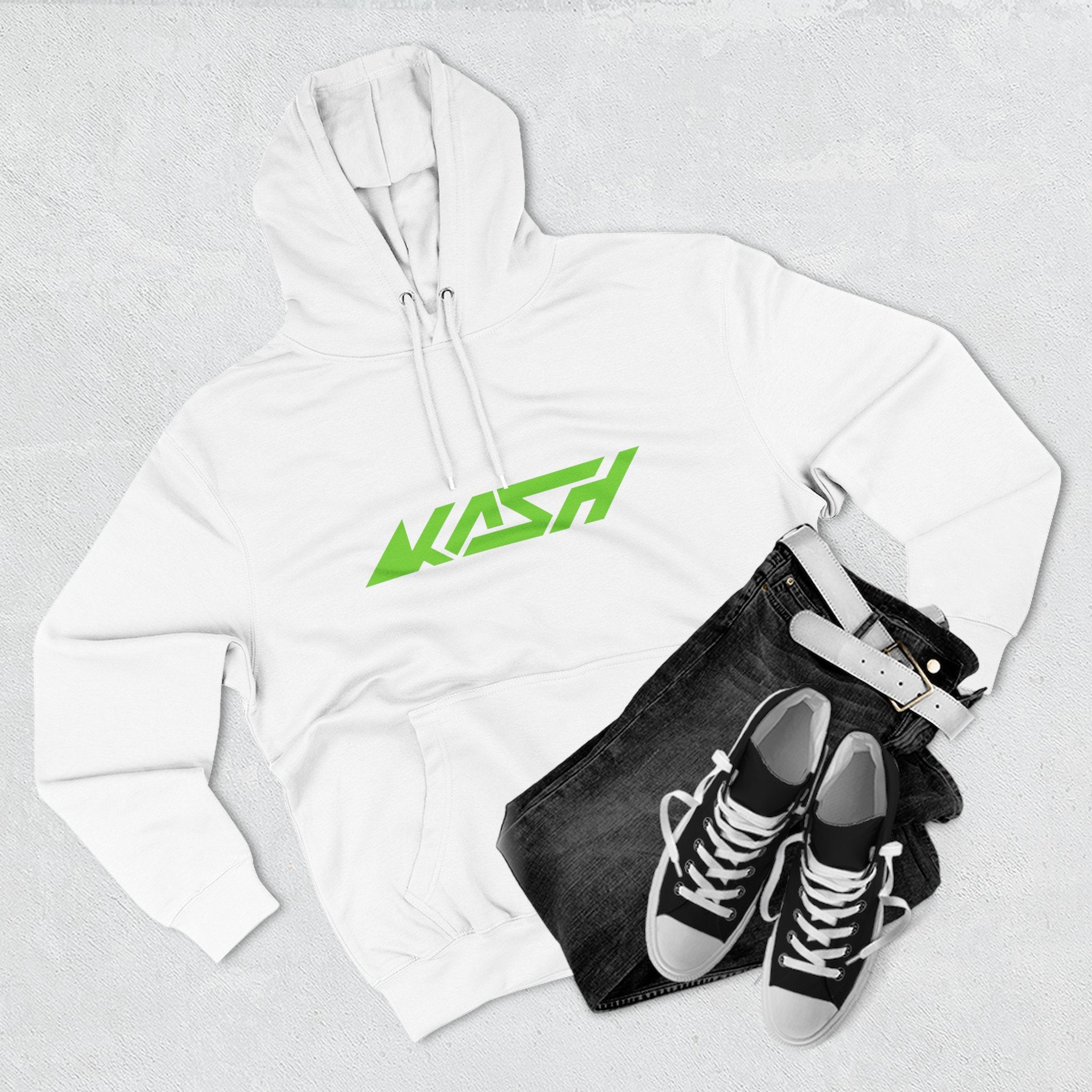 KASH Three-Panel Fleece Hoodie