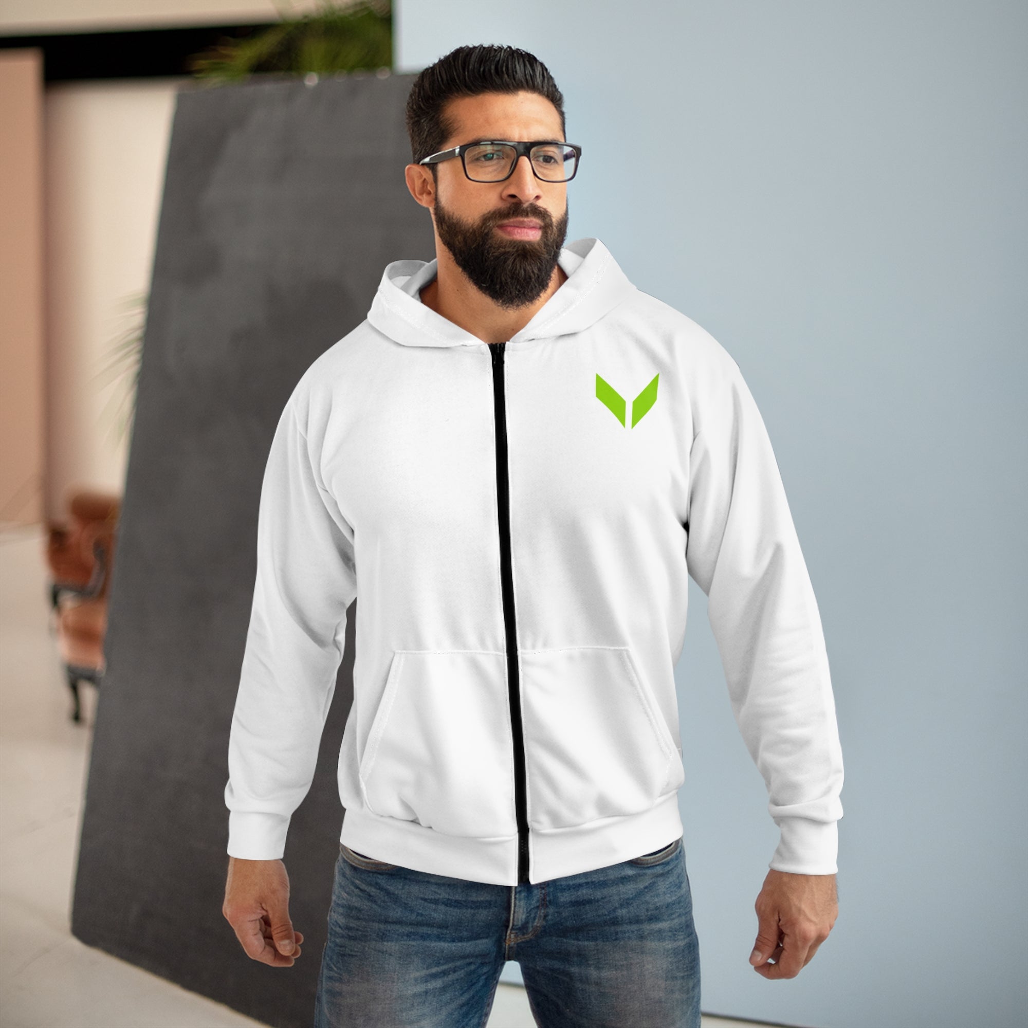 VA Cozy Unisex Zip Hoodie