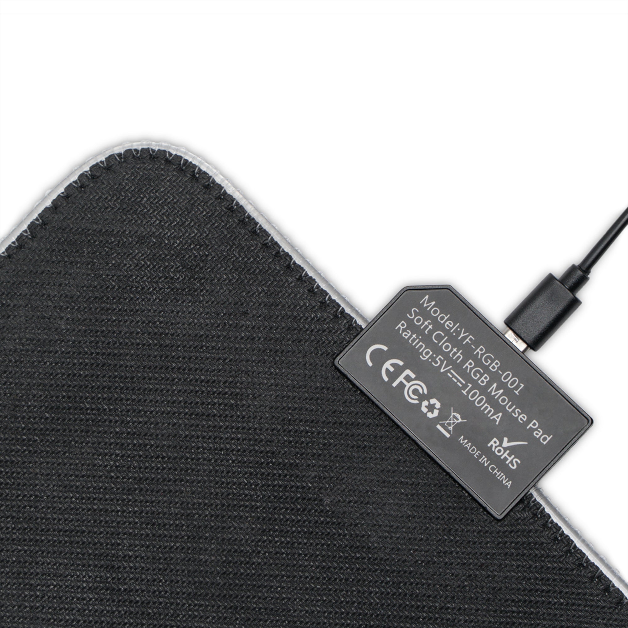 VA RGB Gaming Mouse Pad with LED Lighting, Multicolor