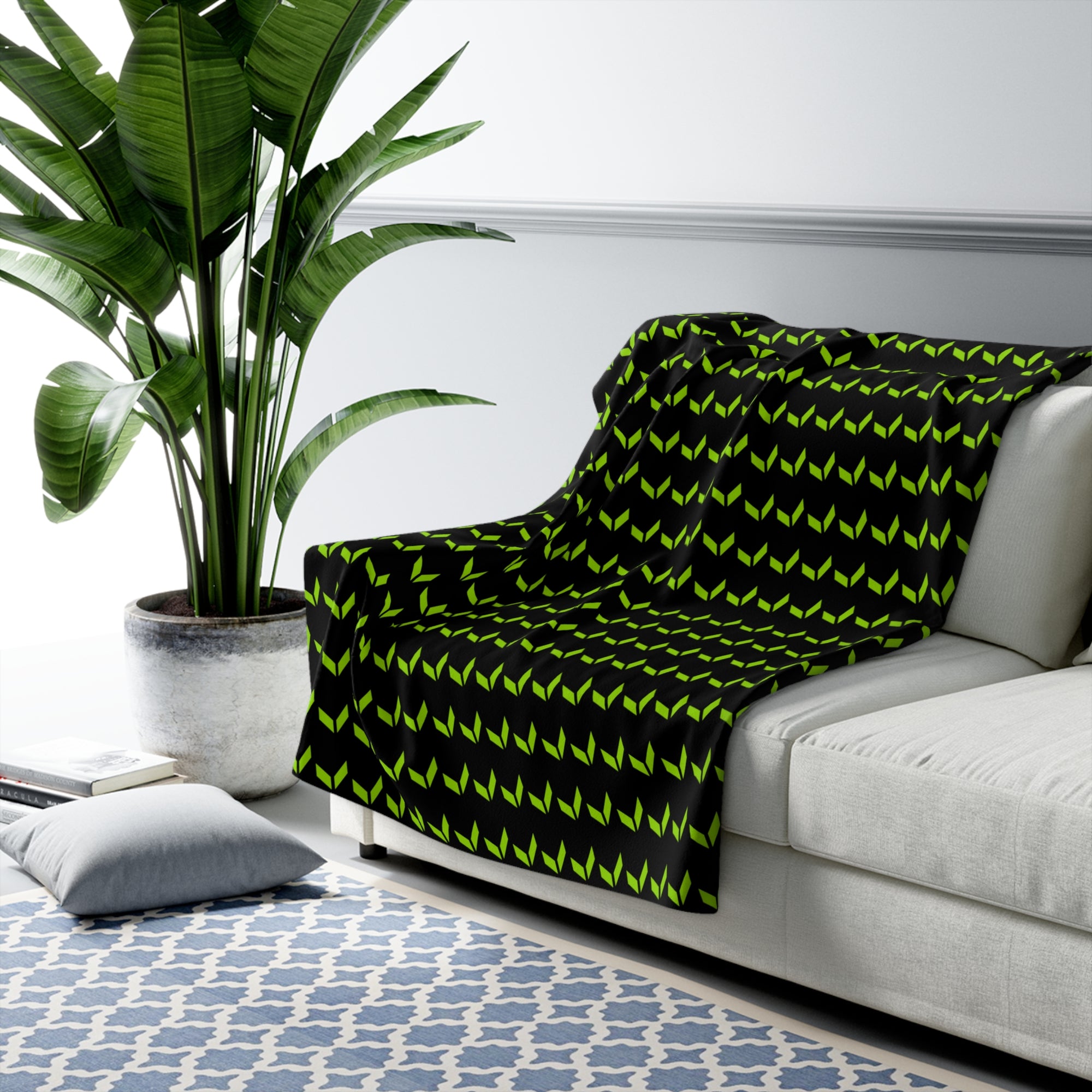 VA Cozy Sherpa Fleece Blanket