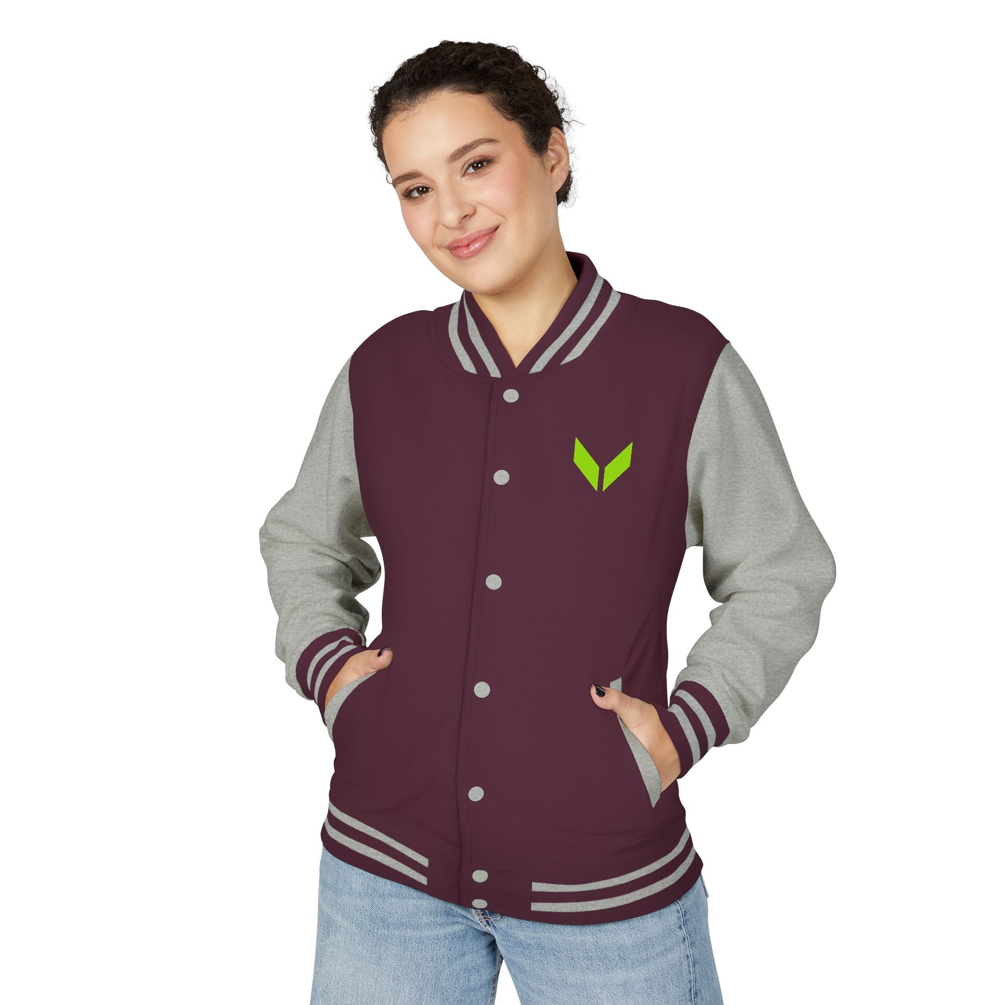VA Unisex Heavyweight Letterman Jacket
