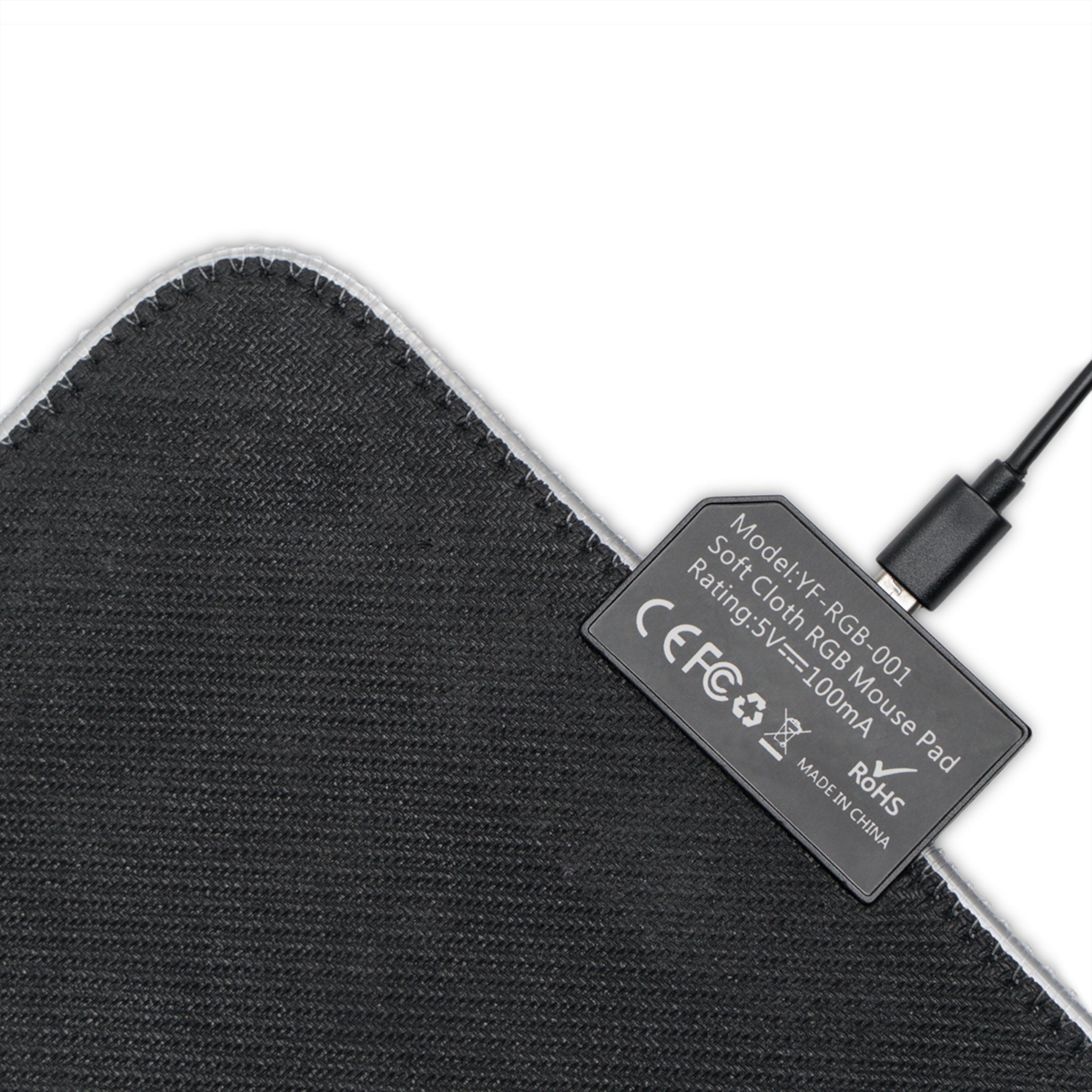 VA RGB Gaming Mouse Pad with LED Lighting, Multicolor