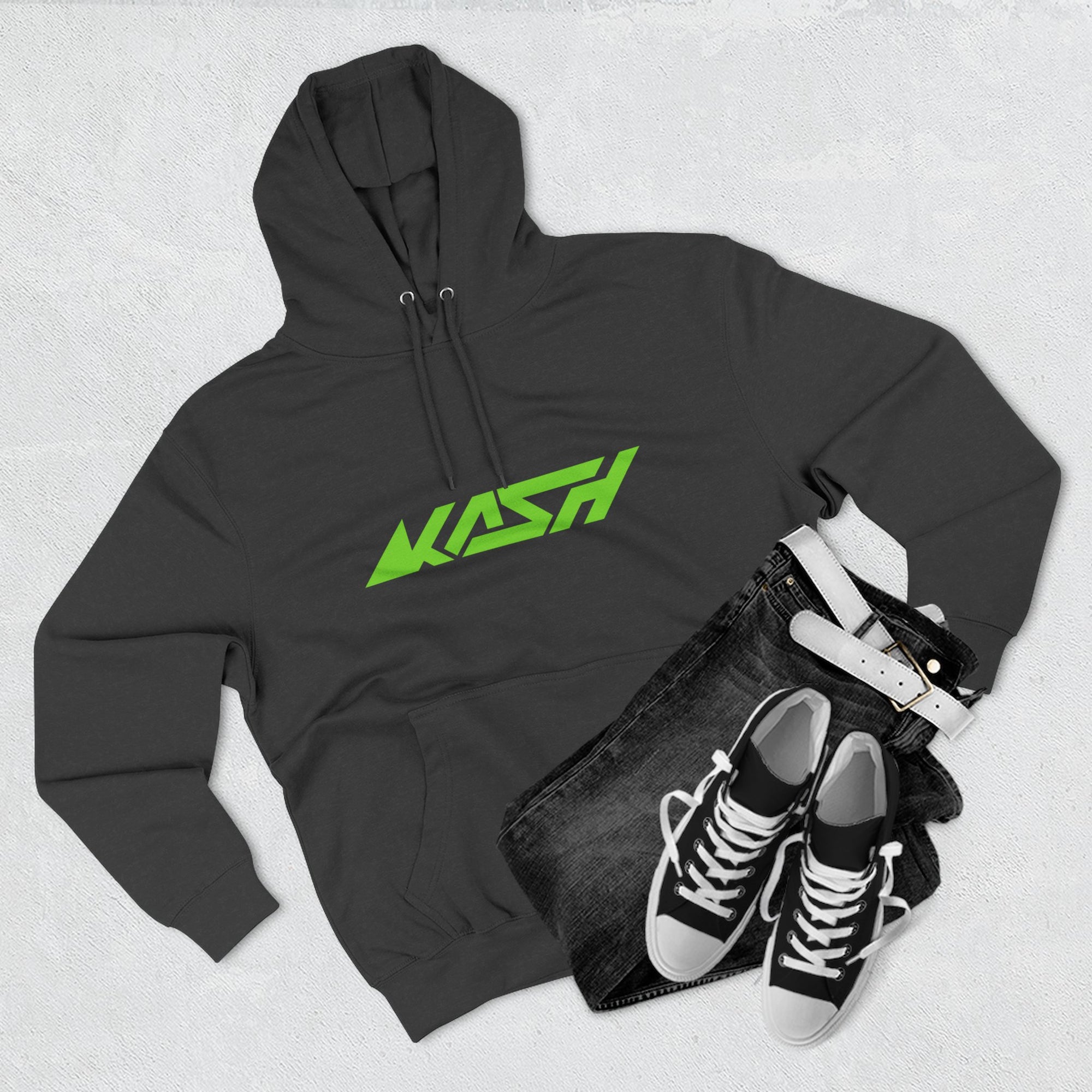 KASH Three-Panel Fleece Hoodie