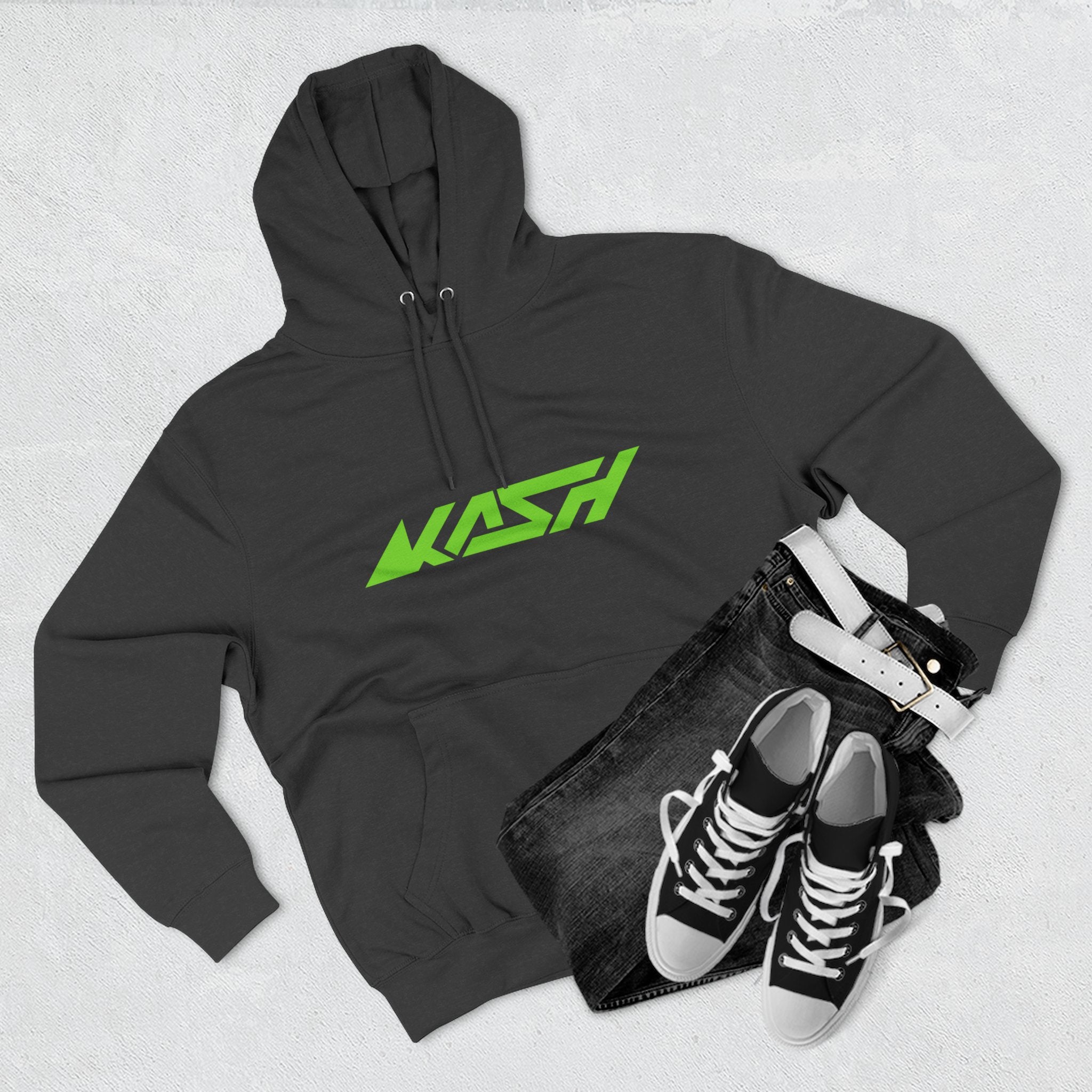 KASH Three-Panel Fleece Hoodie