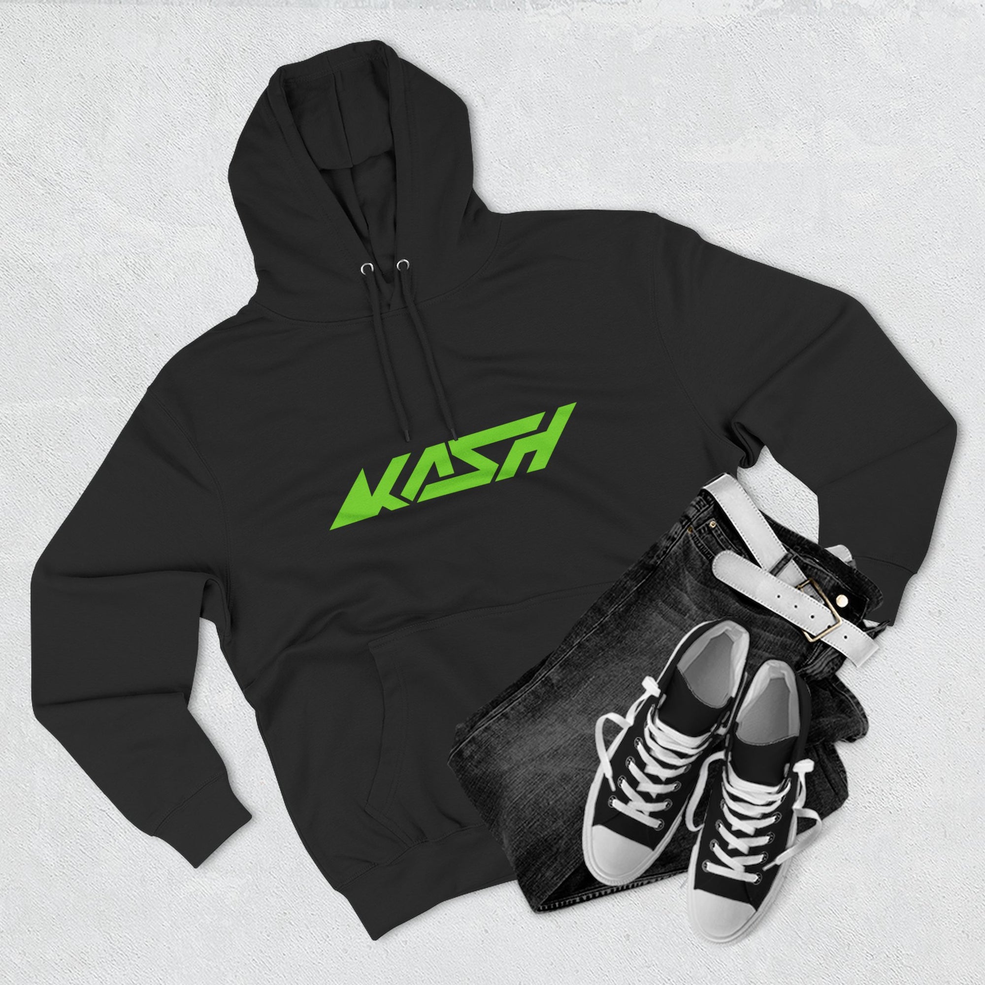 KASH Three-Panel Fleece Hoodie