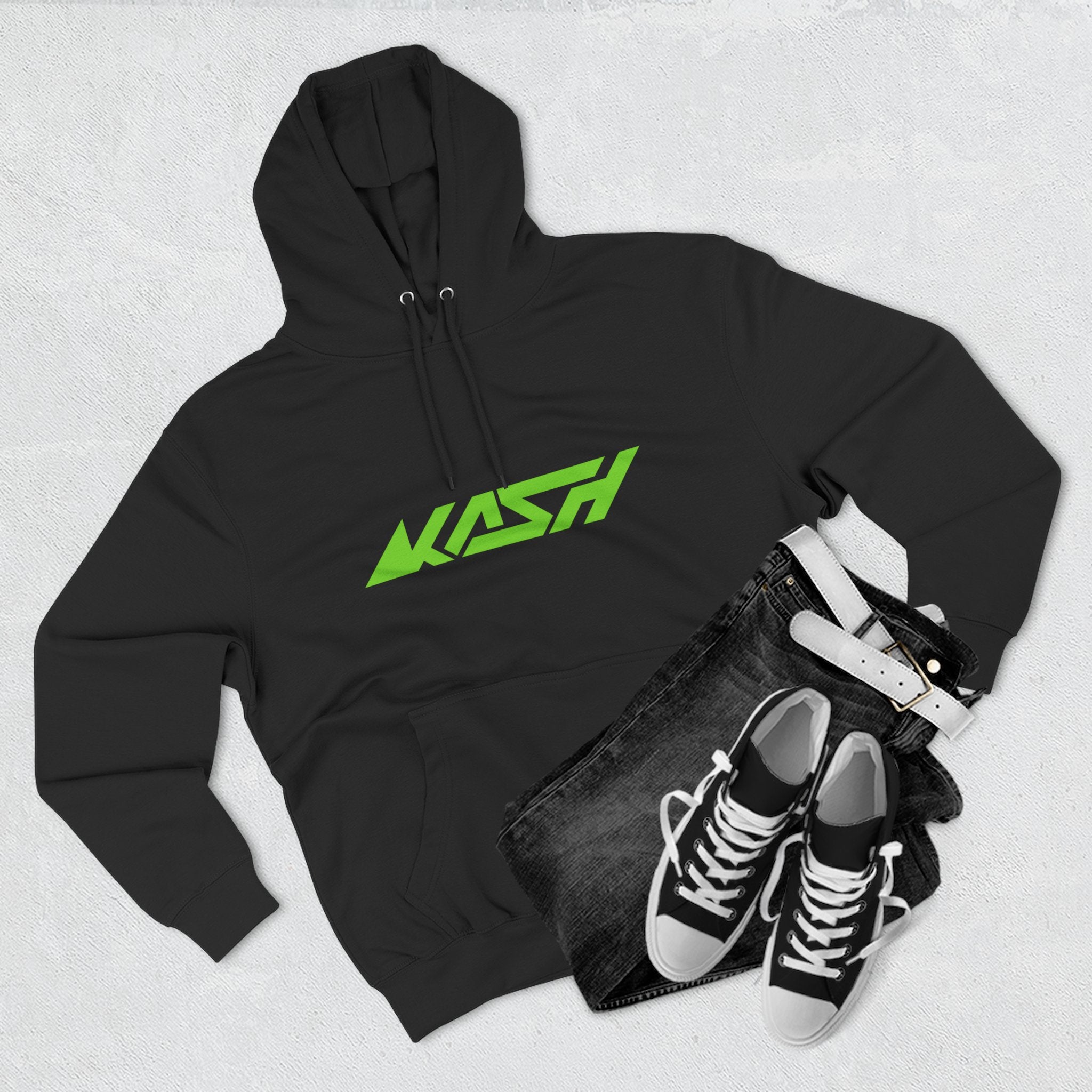 KASH Three-Panel Fleece Hoodie