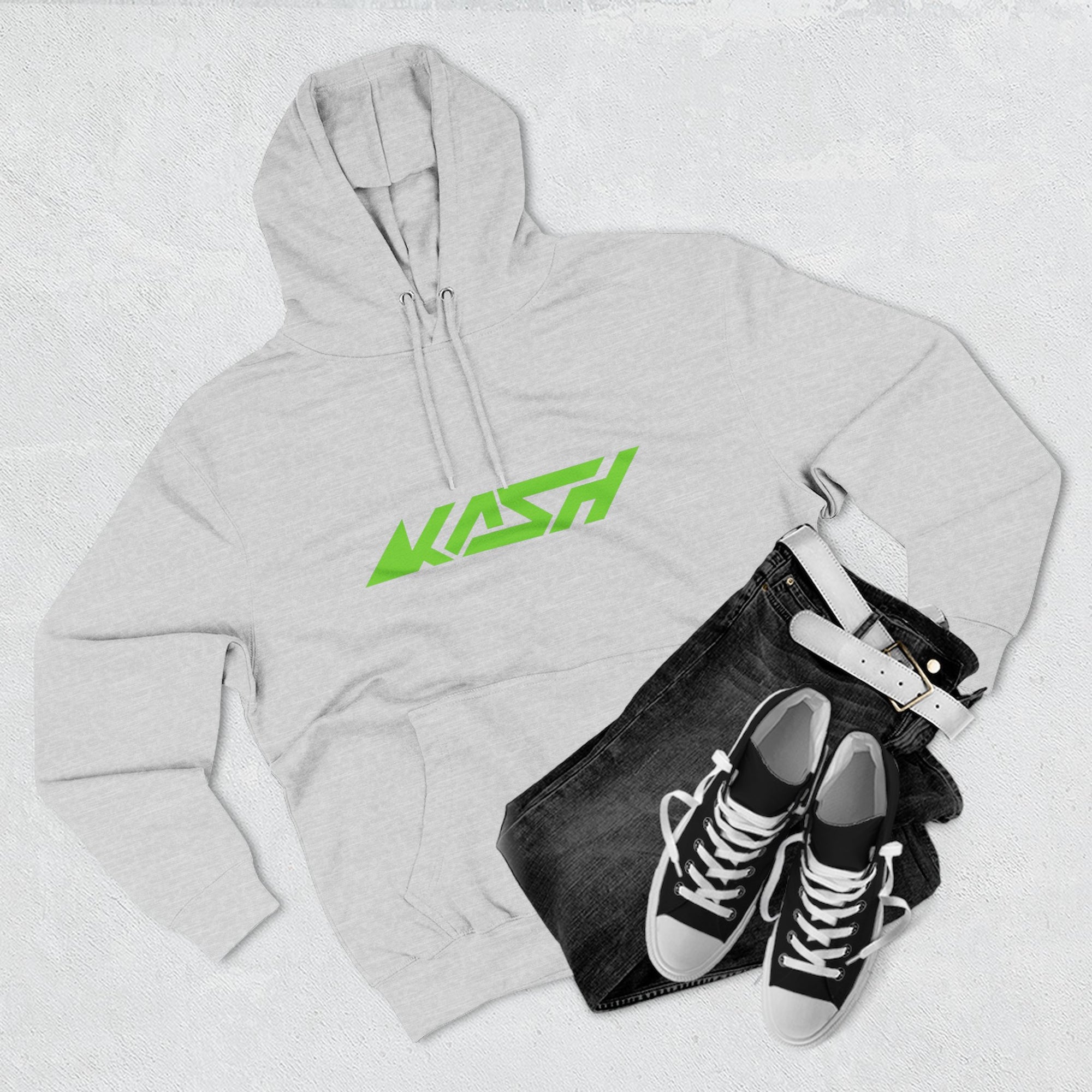 KASH Three-Panel Fleece Hoodie