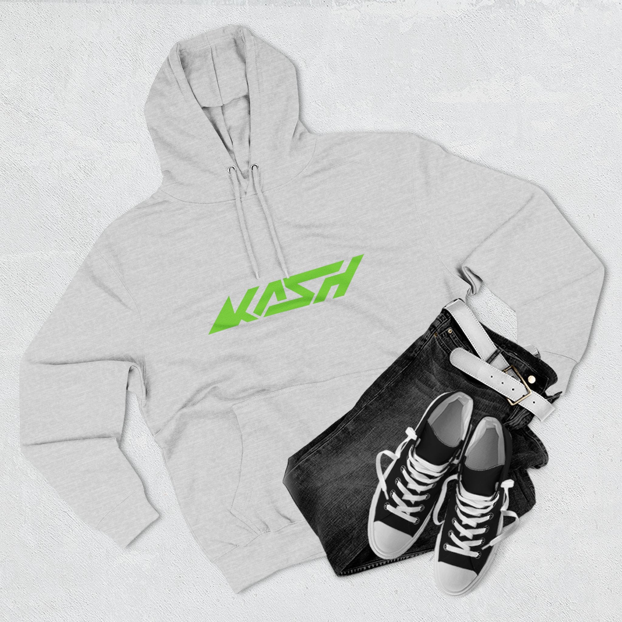 KASH Three-Panel Fleece Hoodie
