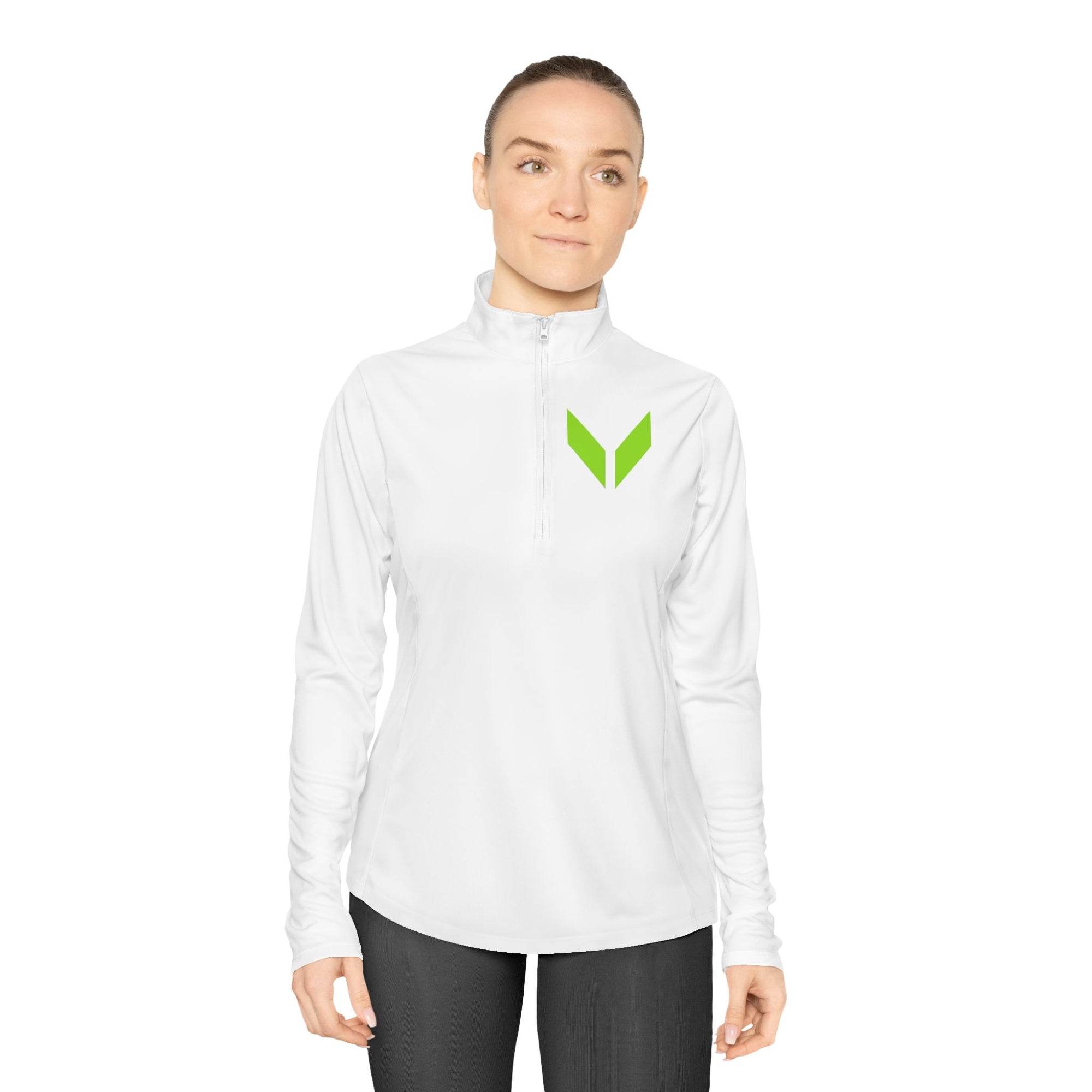 Stylish Ladies Quarter-Zip Pullover